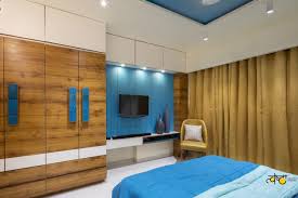 He also learned to make house plans as per vastu shastra and he makes blueprints, section, elevation drawings, interior design drawings in both 2d and 3d. 2bhk Apartment Interiors With Vibrant Tint Shades Of Colors Tvashta Architects Interiors T In 2020 Apartment Interior Luxurious Bedrooms Trendy Interior Design