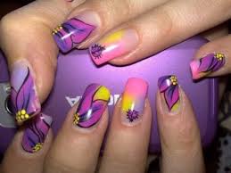 To give you some nail inspiration, we have found 21 purple nail designs. 11 Pretty Purple Nail Designs