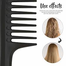 We have tested a lot of combs and this is truly the best wide tooth detangling comb for natural hair we have found so far. 10 Jumbo Comb Hair Combs Black Wide Tooth Comb Detangling Hair Brush Paddle Hair Comb Care Handgrip Comb Best Styling Comb For Long China Comb And Jumbo Comb Price Made In China Com