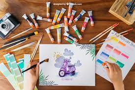 Download Free Psd Creative Art Mockup PSD Mockup Templates