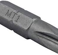 MT1-1/4'' MorTorq #1 Hex Insert Screwdriver Bit
