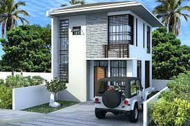 Plus they offer the benefit of creating separate living zones. 25 Fabulous Two Storey House Designs For Romantic Young Families Ruby S Blog 2 Storey House Design Two Story House Design 2 Story House Design