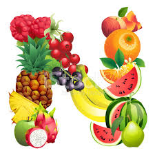 Check spelling or type a new query. Lettera N E Composto Da Diversi Tipi Di Frutta Con Foglie Stock Immagine Vettoriale Freeimages Com