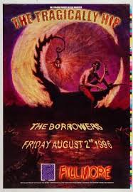 1891 description original concert poster for the. The Tragically Hip Vintage Concert Proof From Fillmore Auditorium Aug 2 1996 At Wolfgang S