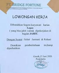 Cari info lowongan kerja berdasarkan nama, posisi, jenis pekerjaan maupun lokasi tetap melimpahnya informasi lowongan kerja 2020 secara tidak langsung bisa menjadi hal baik, atau. Himpunan Lowongan Kerja Jatim Postingan Facebook