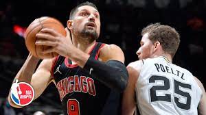 Get the latest game scores for your favorite nba teams. Spurs Spoil Nikola Vucevic S Chicago Bulls Debut Full Game Highlights Nba On Espn Youtube