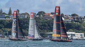 A revolutionary breed of flying yacht will contest the 36th america's cup in new zealand in 2021. America S Cup Rialto January 8 Ineos On The Pace As Three Ac75 S Fleet Race