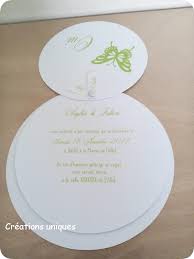 Faire part mariage rond au meilleur prix chez dragée d'amour. Faire Part Rond Pour Mariage Papillon Vert Et Blanc Imprimes Par Creationsuniques62