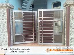 Maingate #doordesign #homedecor best images of main gate for home. Stainless Steel Gate Ht Ssg 00a Steel Gate Design Iron Gate Design Gate Designs Modern