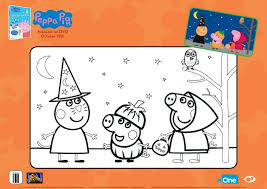 Free Printable Peppa Pig Halloween Coloring Page In 2020 Peppa Pig Coloring Pages Halloween Coloring Pages Halloween Coloring Sheets