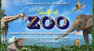 Maka, ini lah peluang untuk saya tengok apa yang ada kat dalam zoo tersebut. Tourism Malaysia Unveils Attractive Discounts Through Cuti Cuti Malaysia Santai Di Zoo Campaign Biz Today