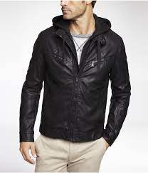 Minus The Leather Racer System Jacket Express Love The Classic Leather Look With The Causal Hoodie Clothes For Women Clothes Jackets