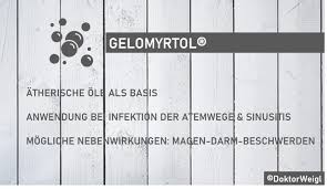 30 min vor dem essen einnehmen. Gelomyrtol Mit Atherischen Olen Gut Gegen Bronchitis Sinusitis