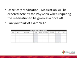 Sjog Subiaco Hospital Medication Chart
