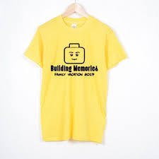 Legoland Family Vacation Macthing Yellow T Shirt In 2020 Family Vacation Legoland Yellow T Shirt