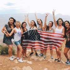 Typisch Amerikanisch Lifesytle Kultur