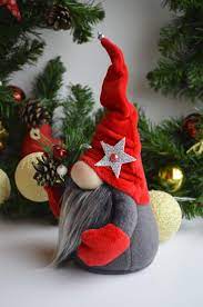 Christmas Gnome Christmas Gifts Scandinavian Gnome Red Gnome Etsy Christmas Decorations Christmas Decor Diy Diy Christmas Gifts
