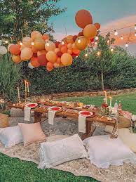 At home date night ideas: A Backyard Bohemian Dinner Party Life By Leanna