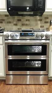 Mobile Double Oven Convection Oven Gas Range Double Oven