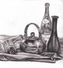 Sketsa ini juga di pakai untuk dapat memaparkan gagasan awal seperti konsep ataupun ide mengenai sesuatu hal. 7 Ide Still Life Scetch Sketsa Lukisan Gambar