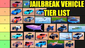 Unc0ver, electra, chimera and checkra1n supported! Jailbreak Vehicle Tier List Roblox Jailbreak Youtube