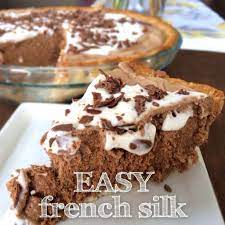 Pinterest.com.visit this site for details: Easy French Silk Pie The Cookie Rookie Desserts Sugar Free Chocolate Cake Chocolate Mug Cakes