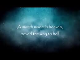 A combination of two people or things which seems perfect: Architects A Match Made In Heaven Lyrics Youtube