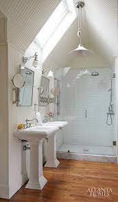 Pin By Shannon Jones On Designing Women Bathroom Design Attic Bathroom Bathrooms Remodel