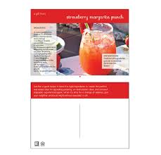 You Edit Realtor Real Estate Recipe Card Strawberry Margarita Digital Print Editable Inst Keller Williams Business Cards Recipe Cards Real Estate Sign Design