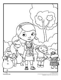 Maybe you would like to learn more about one of these? Doc Mcstuffins Coloring Pages Plus She Is A Great Role Model Woo Jr Kids Activities
