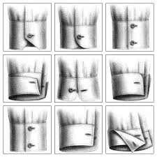 Here is a secret about cufflinks that most people dont know about! 83 French Cuffs Ideas Fashion Details Steampunk Accessories Sewing Sleeves