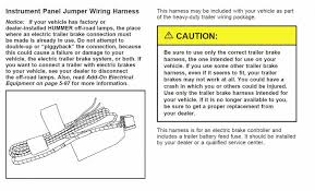 Toyota coaster exhaust brake wiring. Trailer Brake Wiring Hummer Forums Enthusiast Forum For Hummer Owners