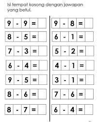 Matematik Ppki Interactive Worksheet Kindergarten Learning Activities Kindergarten Learning Worksheets