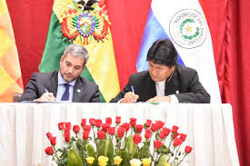 Historia de la bandera de bolivia. Presidentes De Bolivia Y Paraguay Firman Acuerdo Para Venta De Gas Y Coordinan Gabinete Binacional Ministerio De Relaciones Exteriores