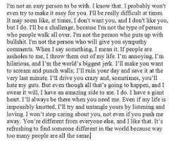 I M Not An Easy Person To Be With Life Quotes Relationship Quotes Inspirational Quotes
