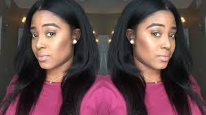 Choosing a flat iron for black hair mainly depends on the type of curls you have. Flat Iron Routine For Relaxed Hair Youtube