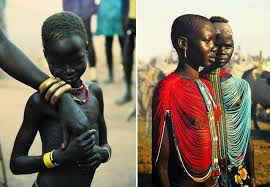 Fotos Atemberaubende Bilder Eines Stamms Vom Sudan Povos Tribais Tribos Tribos Africanas