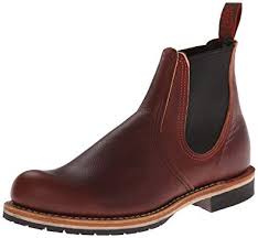 red wing mens chelsea rancher boots