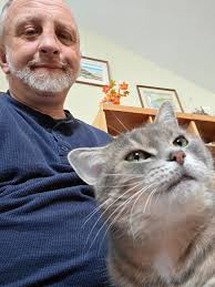 Two semesters down. I might even edit a comedy or guitar video this week.  Happy #Caturday! Tell Greg he's looking thin!