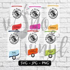 Excited To Share This Item From My Etsy Shop White Claw Svg Image Combo Pack Pure Mango Black Che Diy Projects To Sell Custom Tumbler Cups Custom Tumblers