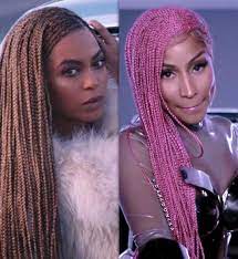 Motorsport Video Migos Drop Motorsport Video Featuring Nicki Minaj And Cardi B Is Trending On Thurs Pretty Braided Hairstyles African Braids Braided Hairstyles