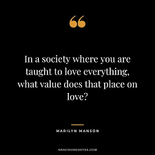 77 Marilyn Manson Quotes About Life Love
