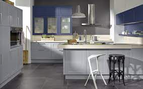 Discover motivation for your mountain style. Grey Kitchen Blue Features Bar Counter Nolte Kuechen Com
