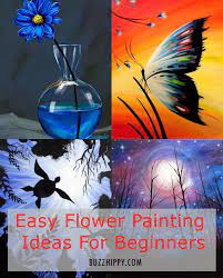 45 Easy Flower Painting Ideas For Beginners Buzz Hippy When you're ready, try adding a rose to your bouquet. 45 easy flower painting ideas for