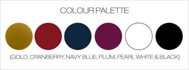 Black And Gold Color Scheme Meaning Colour Palette Gold Cranberry Navy Blue Plum Pearl White Black Color Schemes Colour Palettes Royal Colors Palette Christmas Color Palette