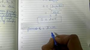 Sampling Distribution In Hindi Part 1 Student T Distribution In Hindi For Ip University Youtube