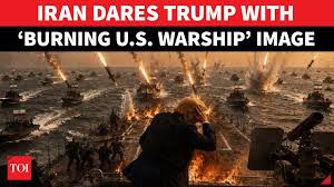 The online information war between Washington and Tehran is escalating  fast, with AI-generated war visuals flooding social media amid rising Gulf  tensions. After Donald Trump shared dramatic images ...