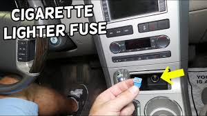 If you need to replace a blown fuse in your zephyr, make sure you replace it with one that has the same amperage as the blown fuse. Lincoln Mkx Cigarette Lighter Fuse Location Replacement Cigarette Lighter Socket No Power Phone Not Youtube