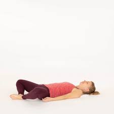 The sanskrit name of the pose is badha kona asana which means bound angle pose. Reclined Butterfly Pose Ekhart Yoga