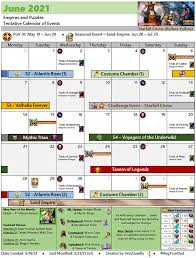 Maybe you would like to learn more about one of these? June 2021 Calendar Empiresandpuzzles